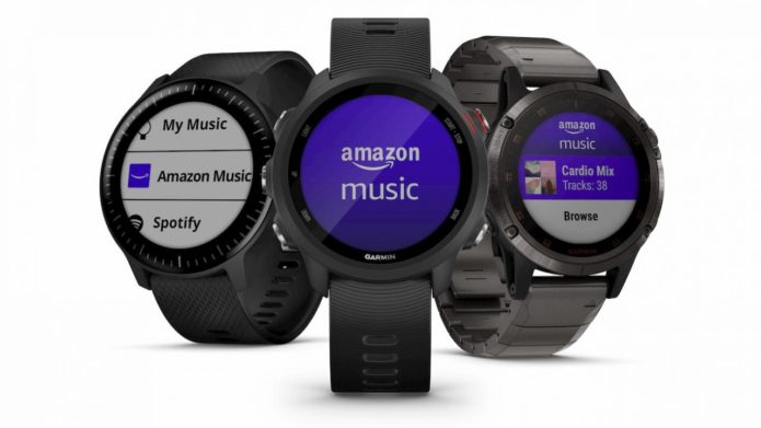 Amazon Music app gives Garmin smartwatches an edge