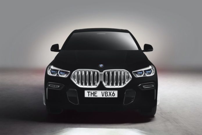 BMW X6 in 'world's blackest black' coming to Frankfurt