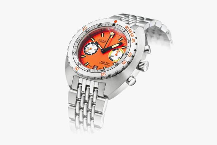DOXA SUB 200 T-GRAPH : This Beast of a Retro Dive Watch Is Finally Available in Steel