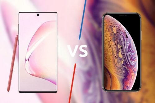 Samsung Galaxy Note 10 vs iPhone XS: A clash of the titans
