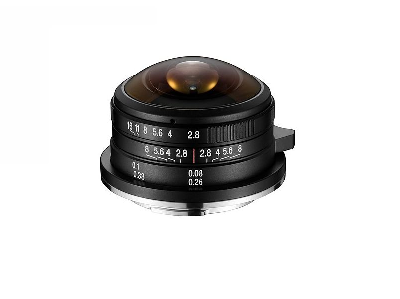 Venus Optics announces Laowa 4mm F2.8 lens with 210º FOV for MFT camera systems