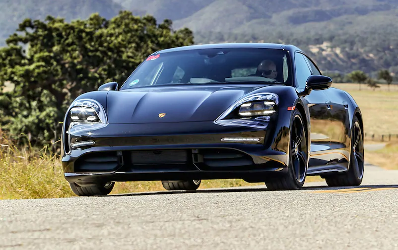 We Got a Tire-Squealing Ride in a 2020 Porsche Taycan. Here's What We Learned