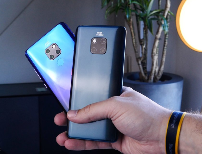 Huawei Mate 30 Pro Concept: Rear Four Cameras, Double Dig-Hole Screen Design