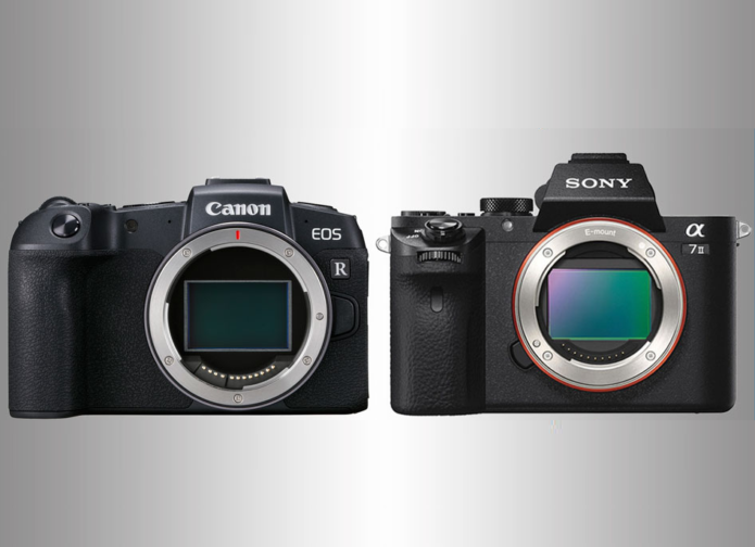 Canon EOS RP vs Sony A7 II – Five key points analysed
