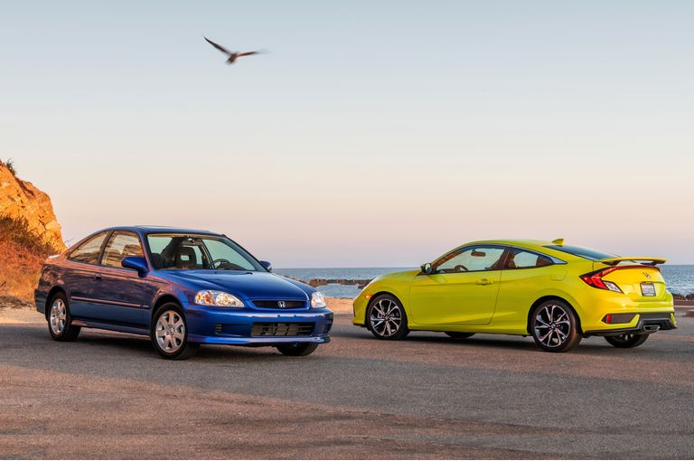 2019 Honda Civic Si Coupe vs. 1999 Honda Civic Si Coupe: Which Is the Best Civic Si of All Time?