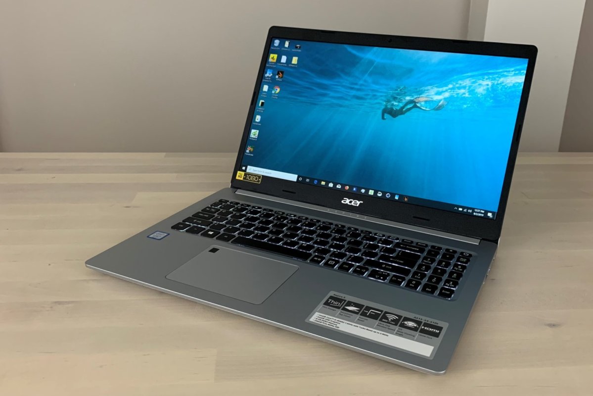 Acer Aspire 5 A515-54-51DJ review: Slim and inexpensive, but middling quad-core performance