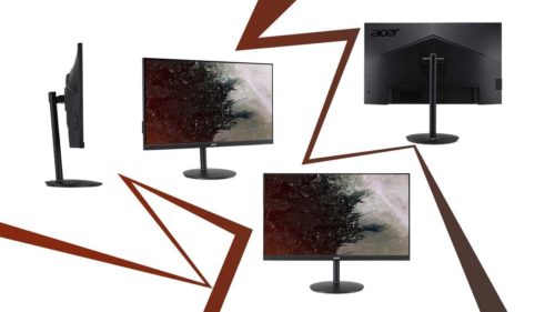 Acer Nitro XF252Q gaming monitor packs FreeSync, 2x speakers, major adjustability