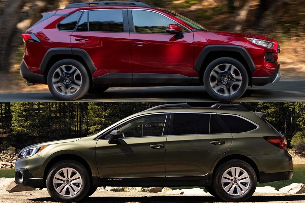 2019 Toyota RAV4 vs. 2019 Subaru Outback Which Is Better?