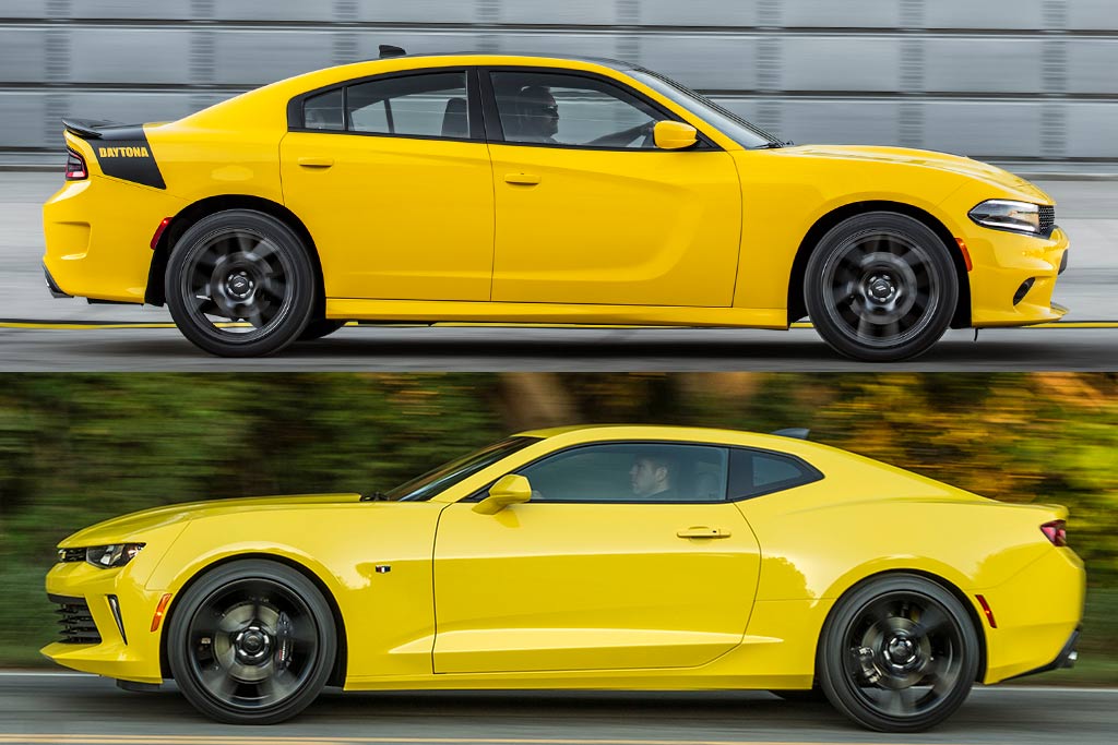 2019 Dodge Charger vs. 2019 Chevrolet Camaro: Which Is Better?