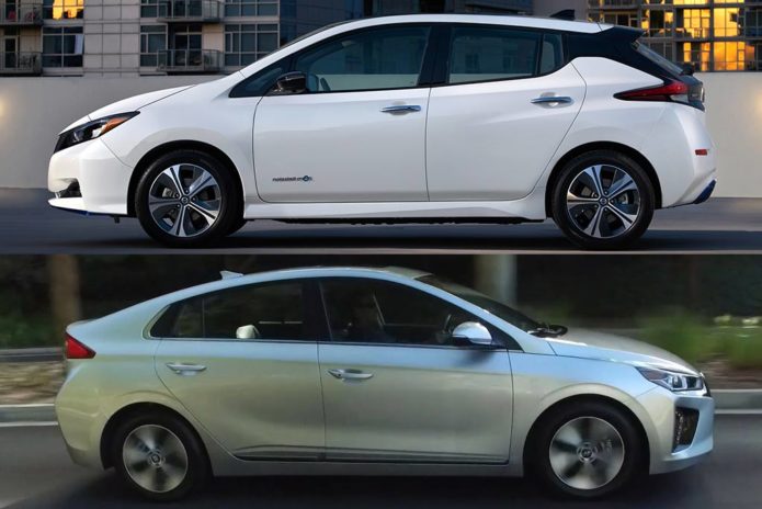 2019 Nissan Leaf VS 2019 Ioniq Electric