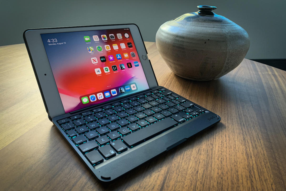 Zagg Folio Keyboard Case For Ipad Mini 5 Review Like A Book Sized Macbook Gearopen Com