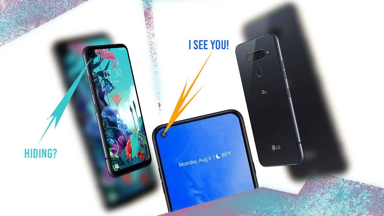 LG Q70 is positively proud of its display hole