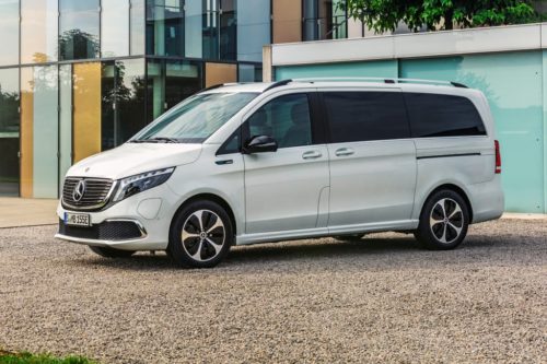 Electric Mercedes-Benz EQV people-mover revealed