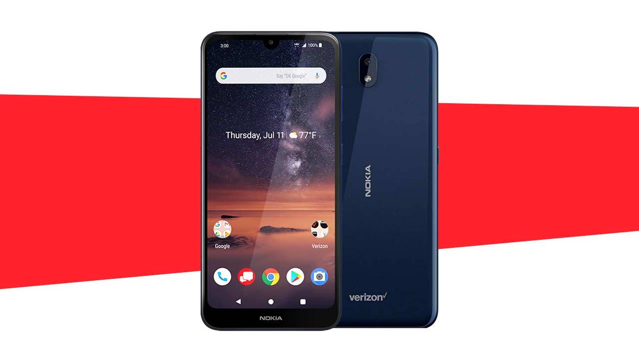 Nokia 3 V Verizon phone de-emphasizes cameras