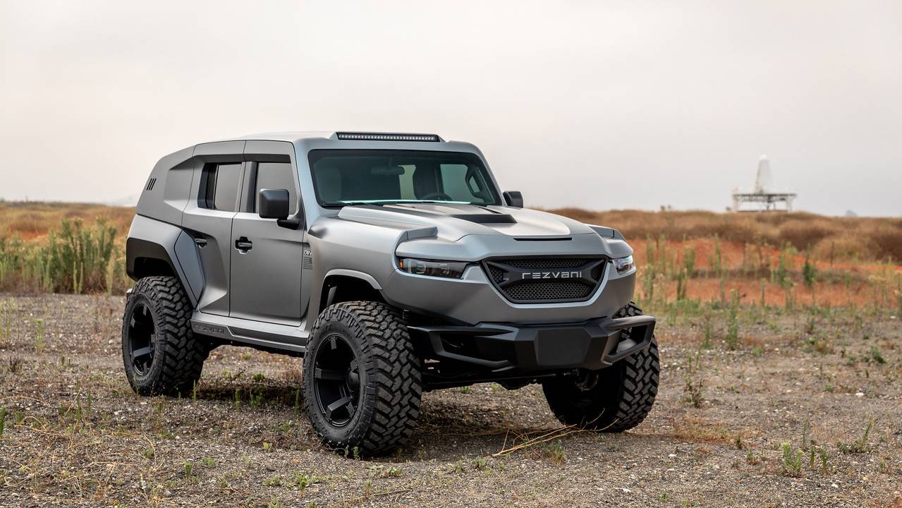 The 2020 Rezvani Tank X is a 1,000 hp EMP-proof vision of our Mad Max future
