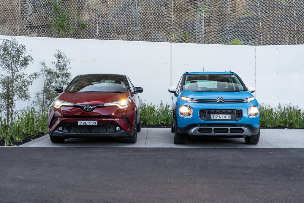 2019 Citroen C3 Aircross Shine v Toyota C-HR Koba Comparison