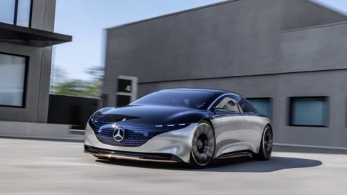 Mercedes-Benz VISION EQS is an unexpectedly practical concept of eco-luxury