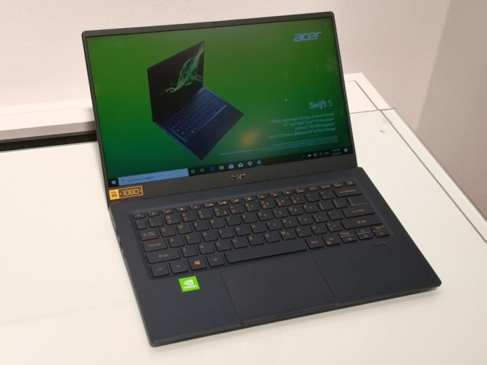Hands on: Acer Swift 5 at IFA 2019 Review