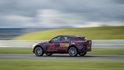 Aston Martin DBX SUV has a 4.0L twin-turbo V8 under the hood