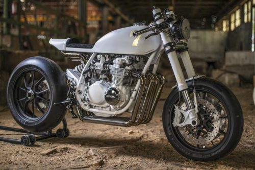 DUKE MOTORCYCLES HONDA CB500 FOUR CAFÉ RACER: BUILDER INTERVIEW