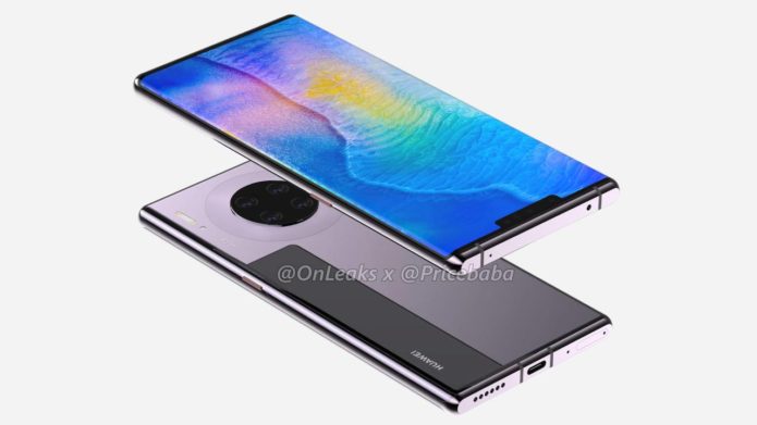 Huawei Mate 30 Pro renders leave nothing to the imagination