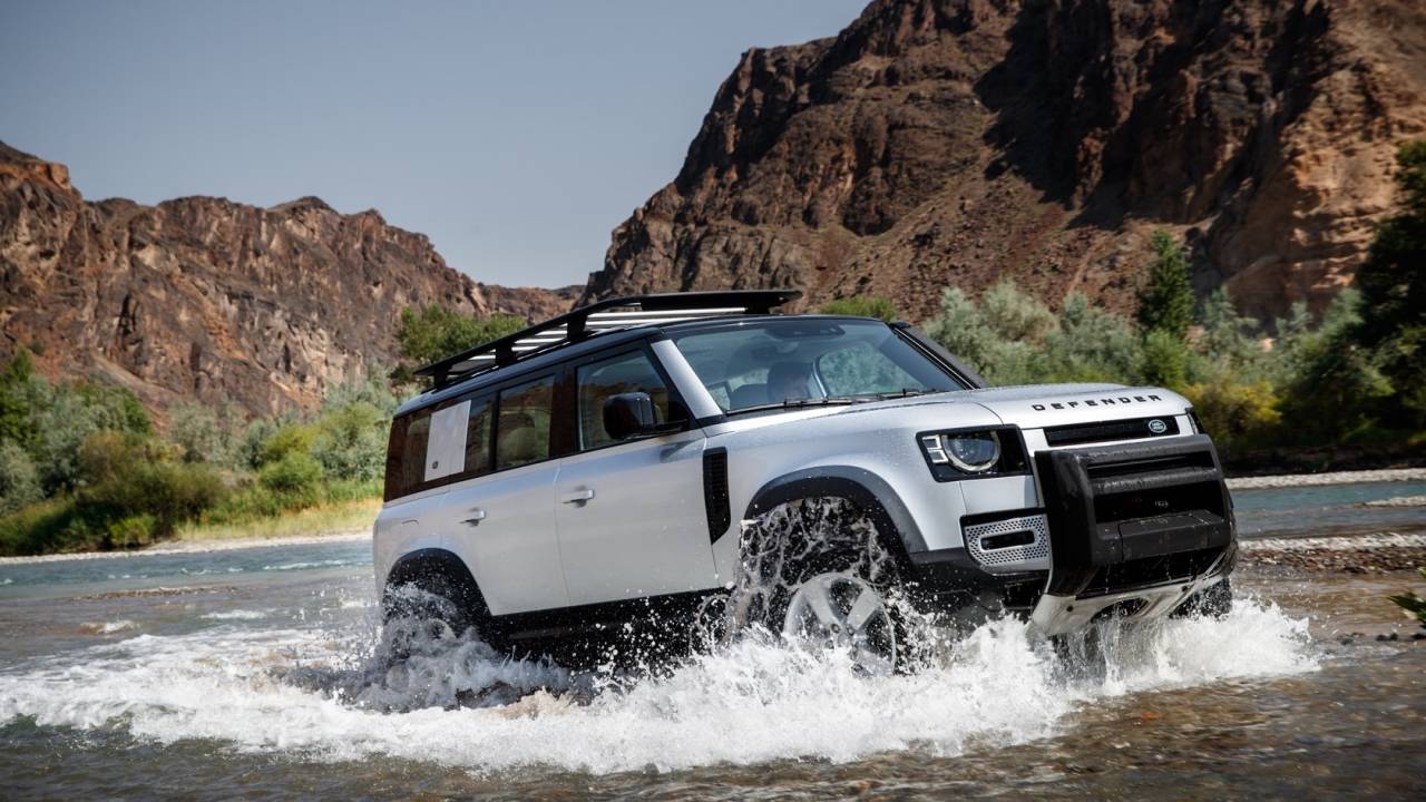 The 2020 Defender is charmingly dog-friendly