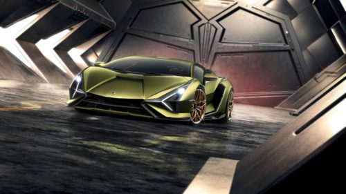 Lamborghini Sian pairs V12 power with hybrid tech