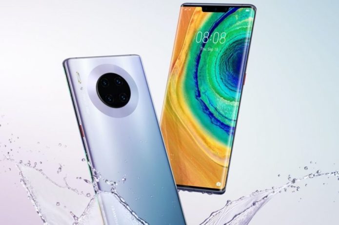 Huawei’s Mate 30 range has three different notch styles