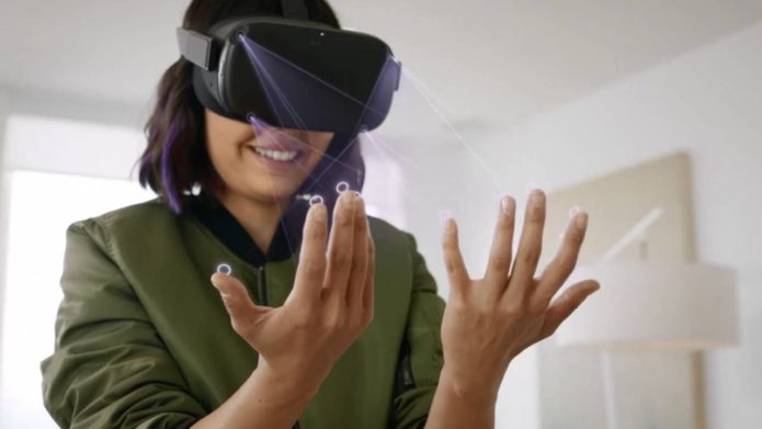 Oculus Quest ditches controllers with hand tracking next year