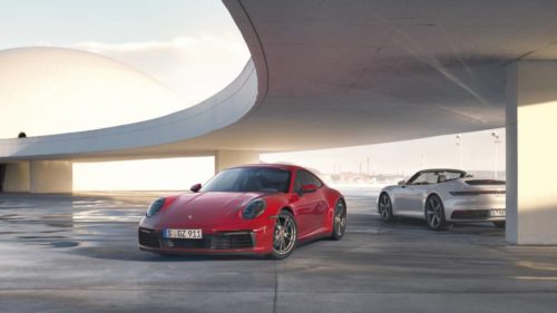 2020 Porsche 911 Carrera 4 Coupe and Cabriolet add all-wheel drive