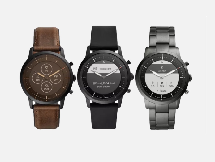 And finally: Fossil Collider hybrid smartwatch with e-ink display gets detailed