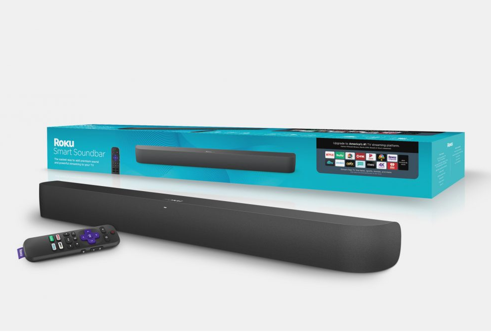 Roku’s new Smart Soundbar has a built-in 4K HDR Roku Player