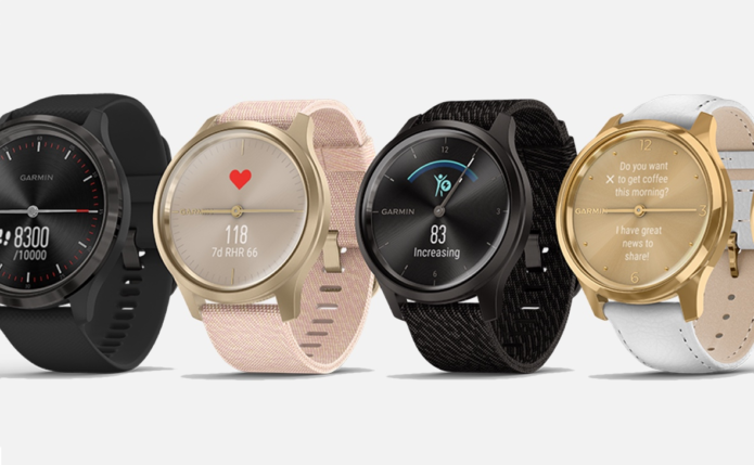 Garmin Vivomove Luxe is a hybrid that features dual displays