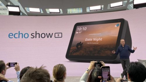 Echo Show 8 adds 3rd smart display with Alexa Food Network tie-in