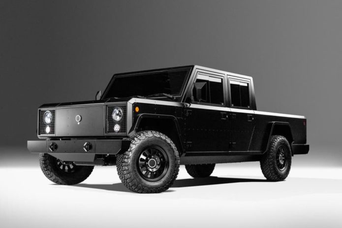 Bollinger unveils 2021 SUV and pick-up EVs