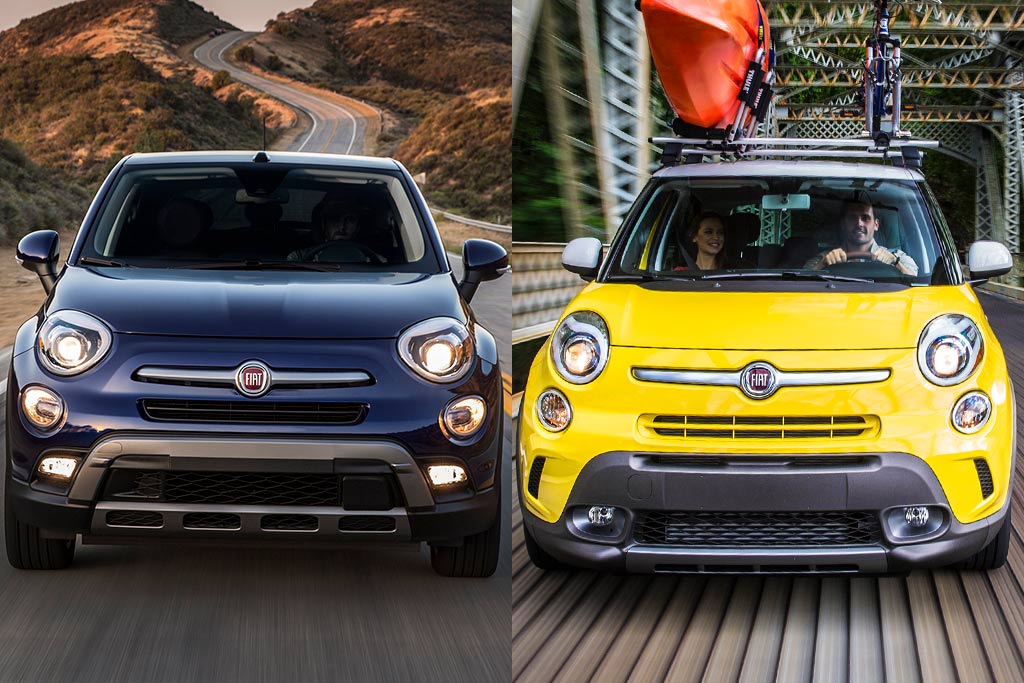 2019 Fiat 500X VS 2019 Fiat 500L