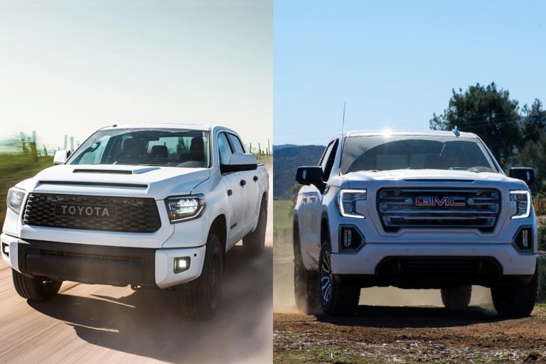 2020 Toyota Tundra TRD Pro vs. 2020 GMC Sierra AT4: Which Is Better