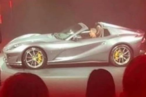 Ferrari 812 Superfast Spider leaked