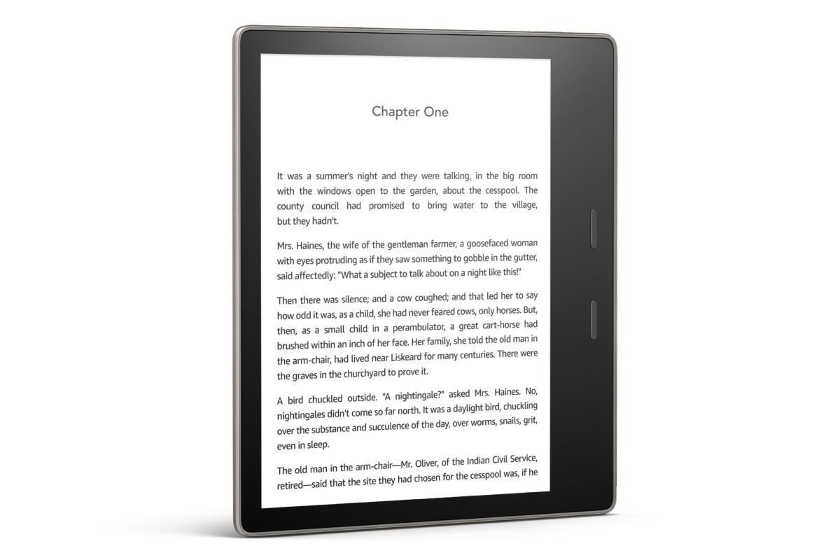 The Allnew Kindle Oasis upgrades to warmer light and lighter weight