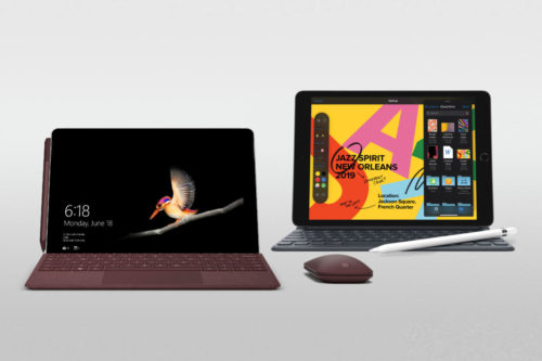 Budget tablet showdown: Apple 10.2-inch iPad (2019) vs. Microsoft Surface Go