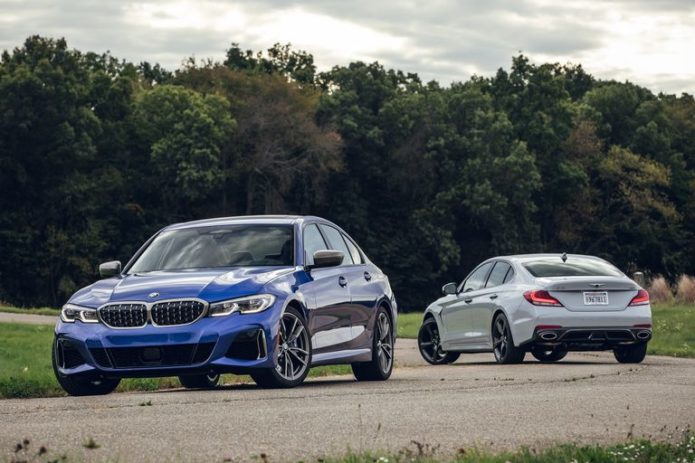 2020 BMW 3-series vs. 2020 Genesis G70: Which Is the Better Compact Luxury Sports Sedan?