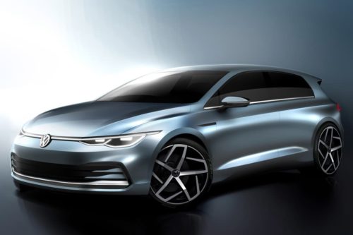New drawing previews 2020 Volkswagen Golf