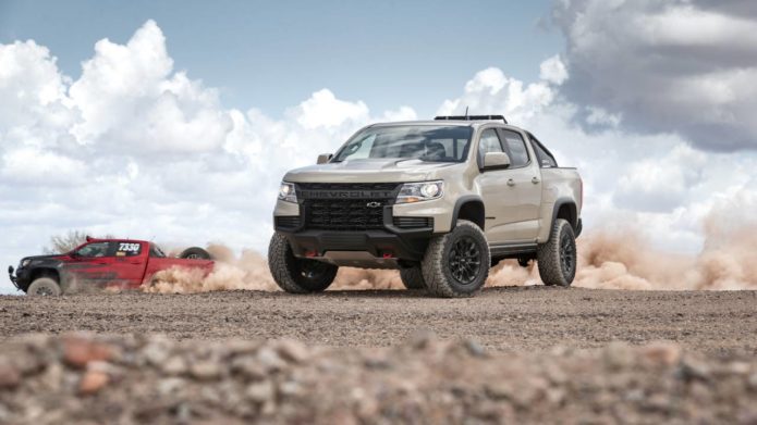 The 2021 Chevrolet Colorado ZR2 can’t be accused of being bland