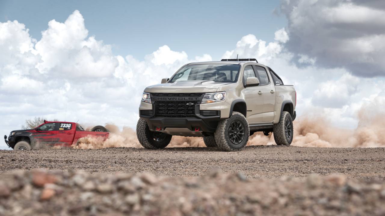 The 2021 Chevrolet Colorado ZR2 can’t be accused of being bland