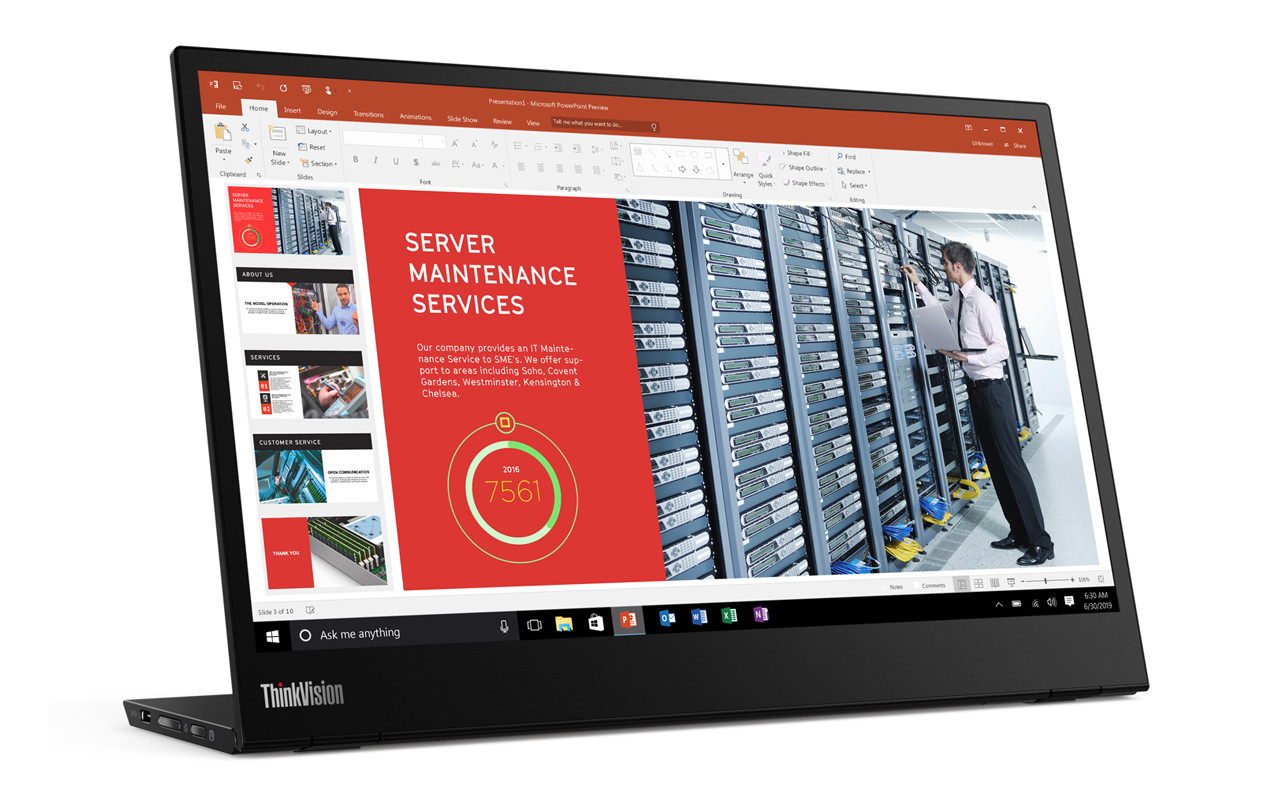Lenovo ThinkVision M14 Review – 1080p Portable Monitor with USB-C