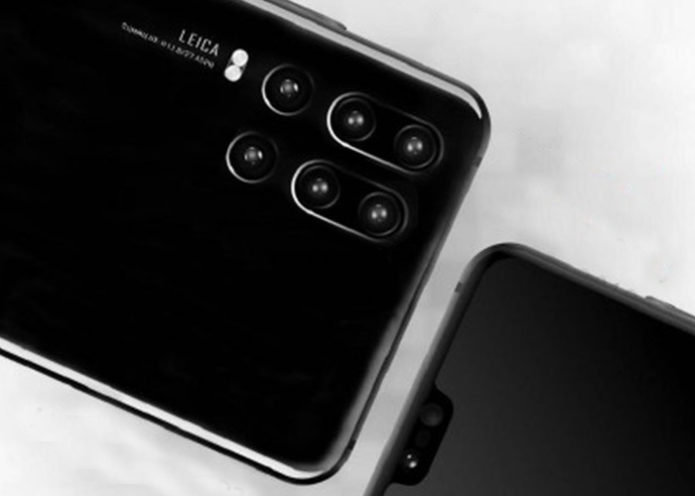 Huawei P40 Concept Phone: Five Rear Cameras, Kirin 985