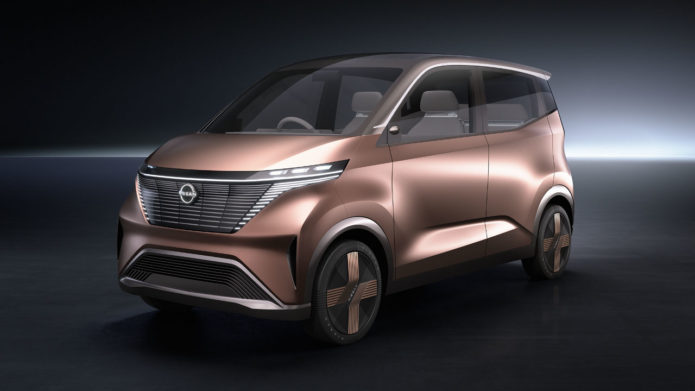 Nissan unveils the IMk concept EV