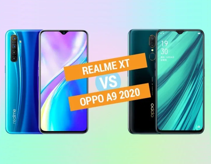 Realme XT vs OPPO A9 2020 Specs Comparison