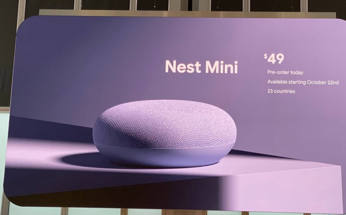 Google Nest Mini gets louder and gains onboard Assistant processing