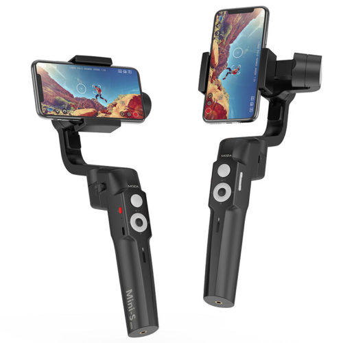 Moza Mini-S gimbal for smartphones with the function of a stand-alone sticks and tripod